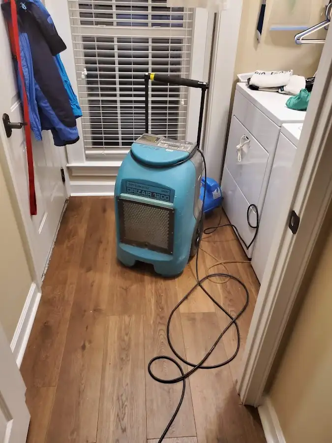 Commercial dehumidifier deployed for Flood Damage Cleanup in Cookeville